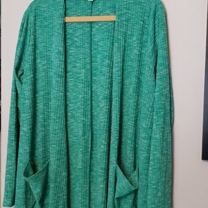 Heathered Teal Lularoe Sarah Cardigan Duster